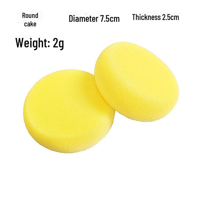 

«Круглая губчатая кисть-штамп для впитывающего искусства и творчества, украшения тортов, рисования акварелью и граффити» 2.5*7.5cm sponge cake