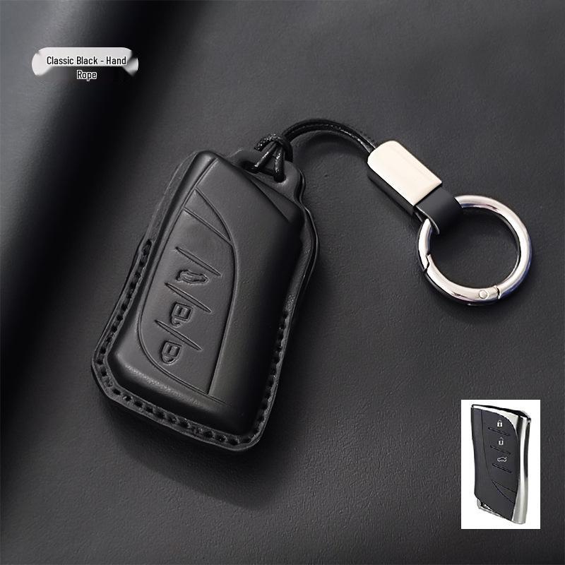 Lexus Genuine Leather Key Case for ES200, LS500H, UX260, NX, RZ, GX, RX300, ES300