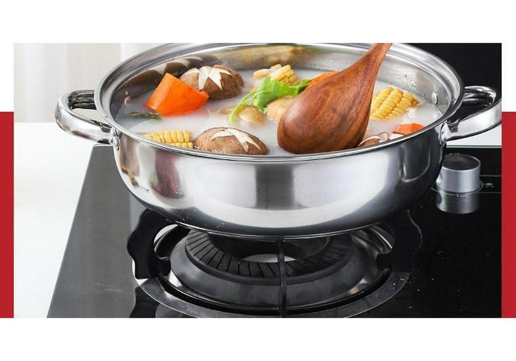 Stainless Steel Multi-Layer Steamer Pot for Buns, Soup, and Hot Pot - Compatible with Induction and Gas Stoves