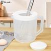 1 pièce 2,5 L Grande Capacité Tasse à Mesurer de Cuisson Balance Bol Mélangeur de Cuisine Avec Couvercle Tasse à Mélanger en Plastique Transparent Pour Outils Domestiques