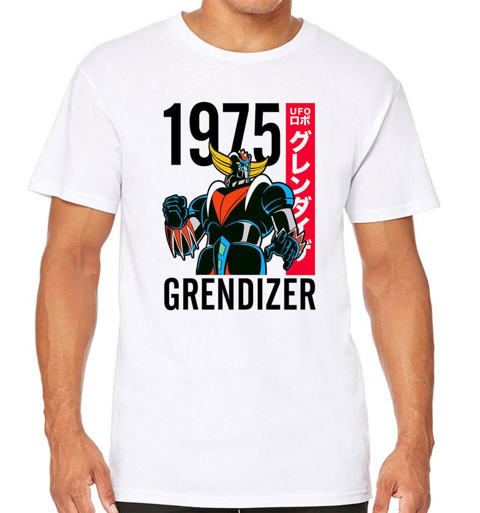 White Grendizer T-Shirt - Grendizer 1975 Cover