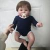 24'' 60CM Reborn Baby Dolls Kodi Cosplay Girl or Boy Miękka tkanina Body PP Bawełna Wypchana Reborn Doll Chubby Cute Smile Baby Doll Zabawki dla dzieci Prezent