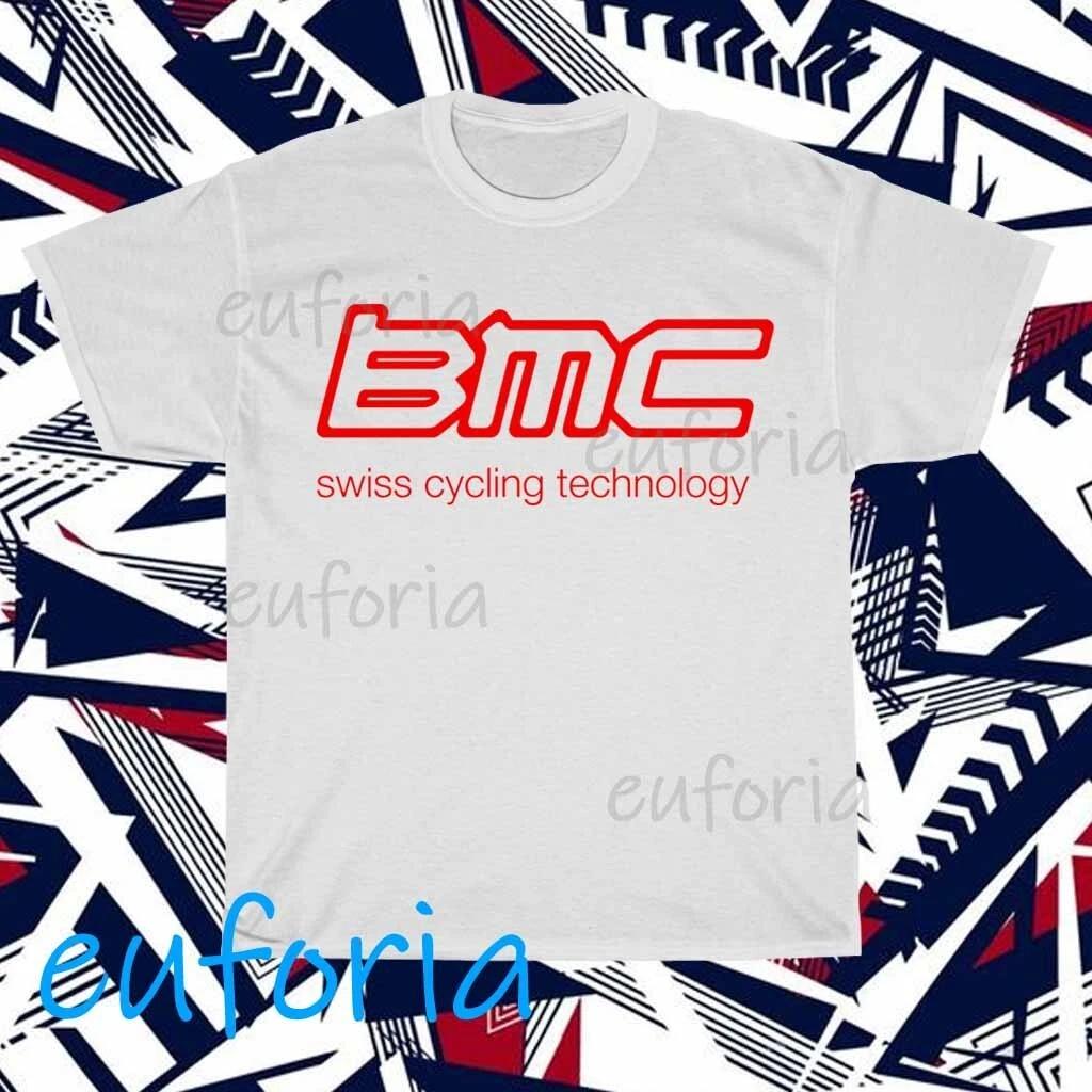 New BMC Switzerland Bikes Logo T-Shirt Funny Size S to 5XL S