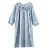 Rochie Pijama din Dantelă pentru Femei Primăvara 2026 - Stil Prințesă Dulce Japoneză, Mânecă Lungă, Material Ușor pentru Interior și Exterior