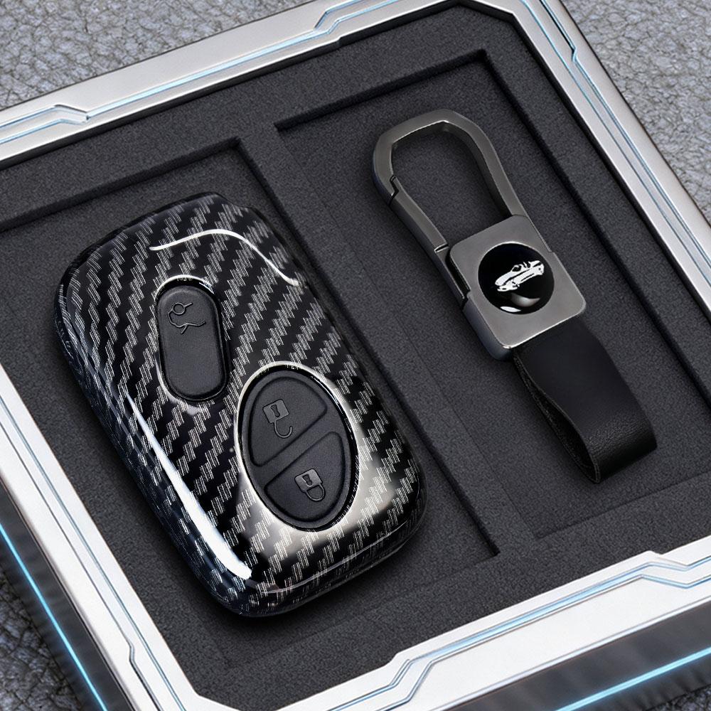 

Abs Carbon Fiber Car Key Case Cover For Lexus Ct200H Gx400 Gx460 Is250 Is300C Rx270 Es240 Es350 Ls460 Gs300 450H 460H