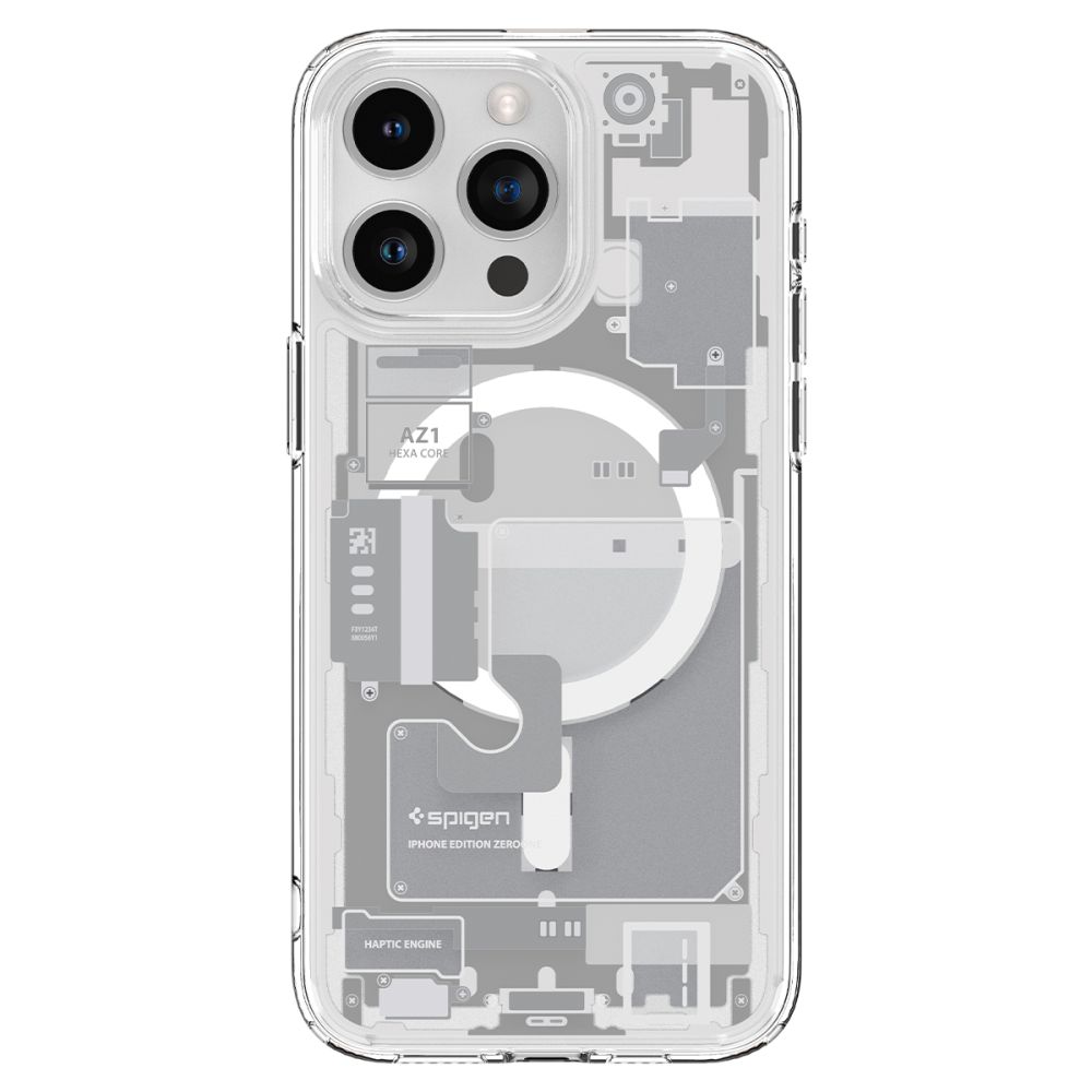 Spigen Ultra Hybrid Mag Magsafe Iphone 15 Pro Zero One White