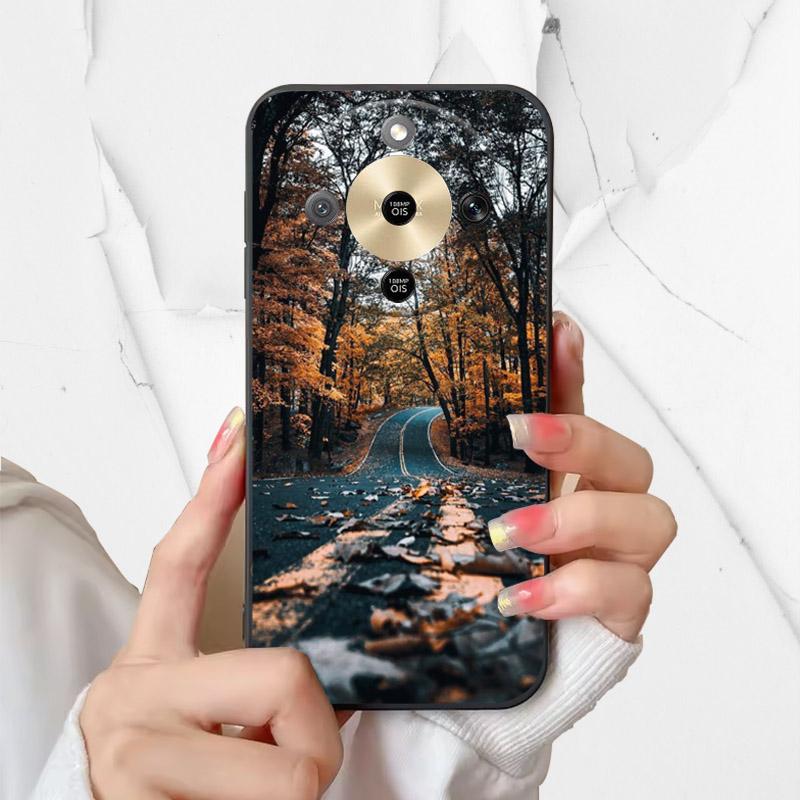 For Honor X9d Case Soft TPU Phone Case For Honor Magic8 Lite Matte Back Cover For Honor X70 Shockproof Silicone Bumper Funda