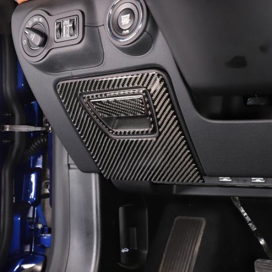 Carbon Fiber Main Driver Storage Box Panel Cover For Maserati Ghibil 2014-