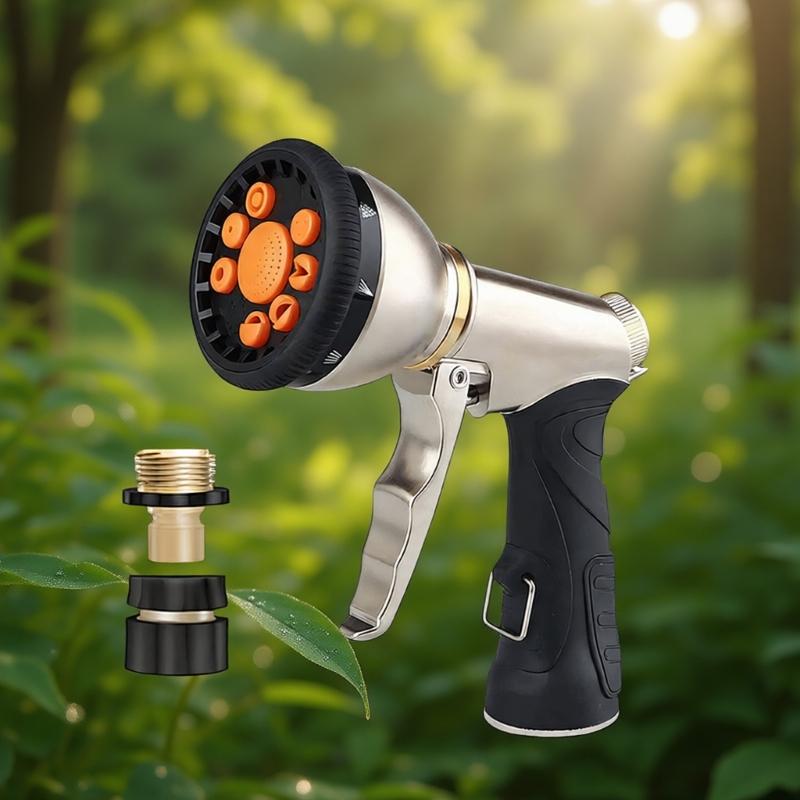 Professional Watering Nozzle High Pressure Water Nozzle Sprayer Heavy Type Garden Water Guns for Watering Plant