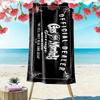 GasMonkey garage Print Beach Towel, Large Soft Quick Dry Towel for Beach Camping Swimming