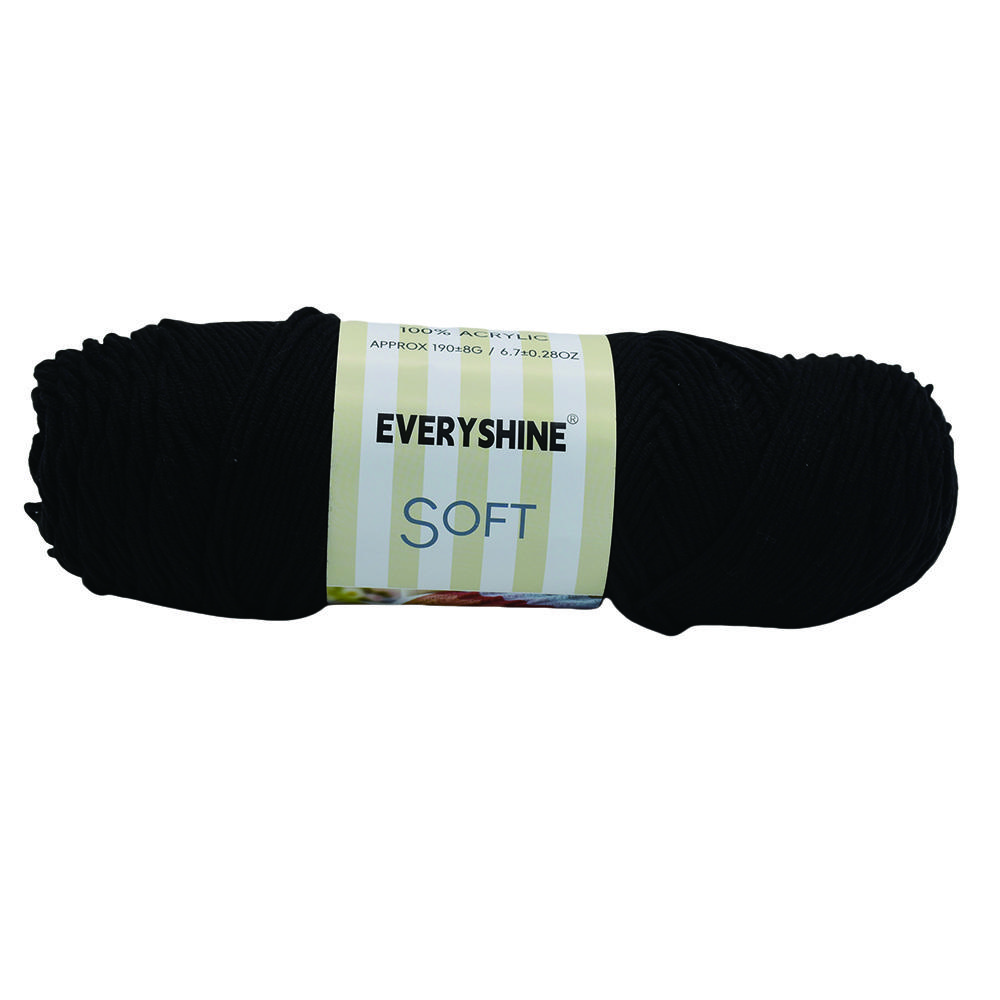 

Набор из 2 мотков акриловой пряжи (190г/6.7 унции, 380м/416 ярдов) – Многоцветная пряжа средней толщины для вязания спицами и крючком – Мягкое молочное волокно для амигуруми,