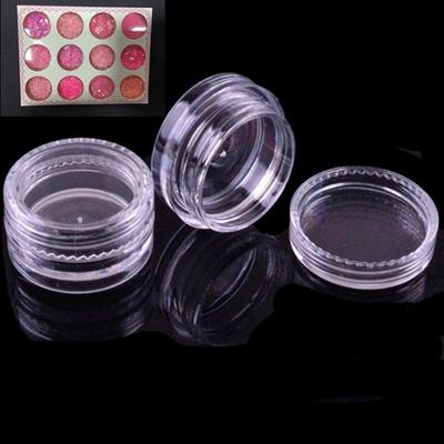 10X Clear Makeup Kosmetyczny Pusty słoik Eyeshadow Krem do twarzy Pojemnik Butelka