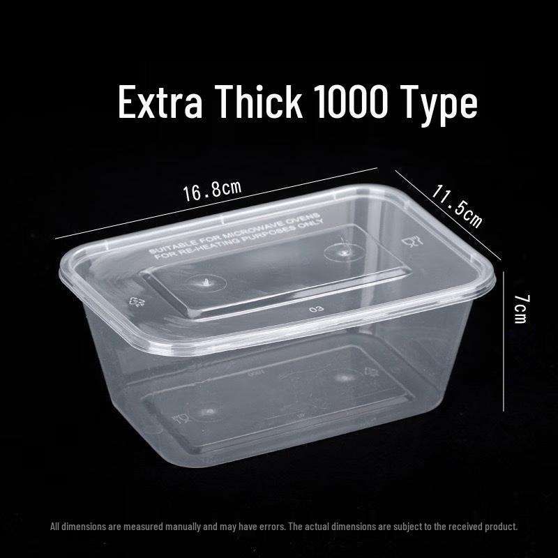 Disposable Thickened Takeaway Food Containers