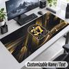 Custom Name Text Mouse Pad Boston Bruins Personalized Desk Pad For Work And Gaming