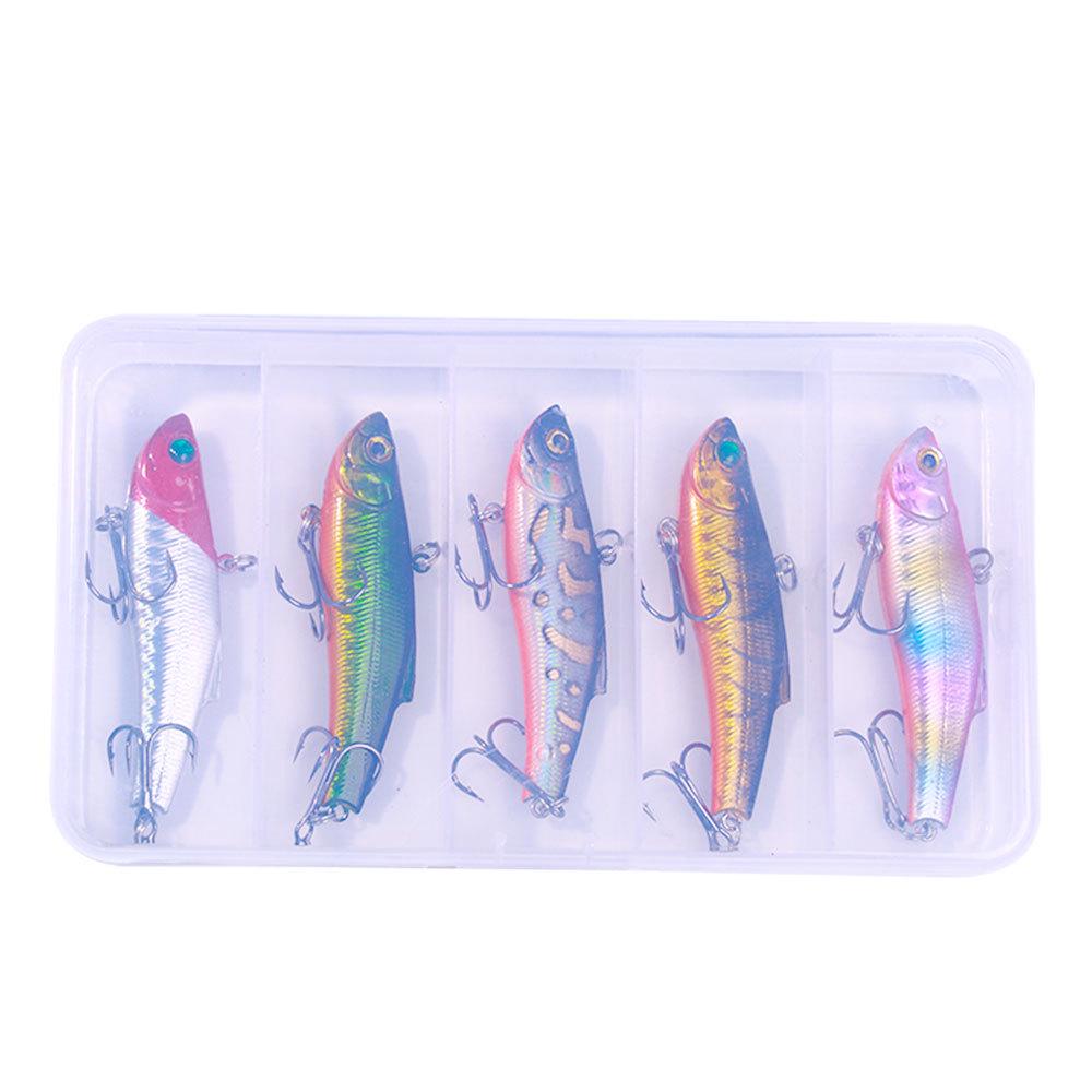 Hengjia VIB Rattle Bead Fishing Lure Set