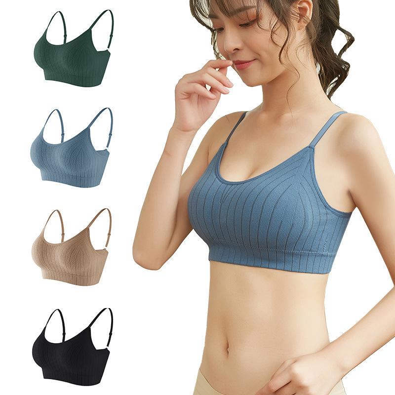 Adjustable Strapless Gathered Bandeau Bra with Chest Pads - Breathable, Anti-Exposure, Beautiful Back Design for Women