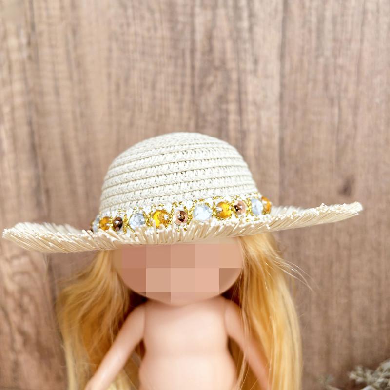 [Cloth Only] the Princess Style Clothes for 24CM Pendant Plush  Dolls, Early Spring Shoulder Bag, Plaid Skirt.