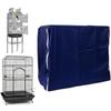 Bird Cage Cover Large Breathable Shading Sleep Night Blackout Cover Pet Bird Parrot Cage Guard for Mink Parakeet Lovebirds