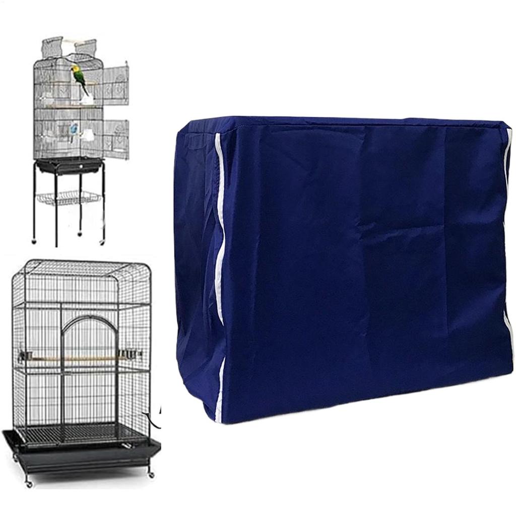 Bird Cage Cover Large Breathable Shading Sleep Night Blackout Cover Pet Bird Parrot Cage Guard for Mink Parakeet Lovebirds