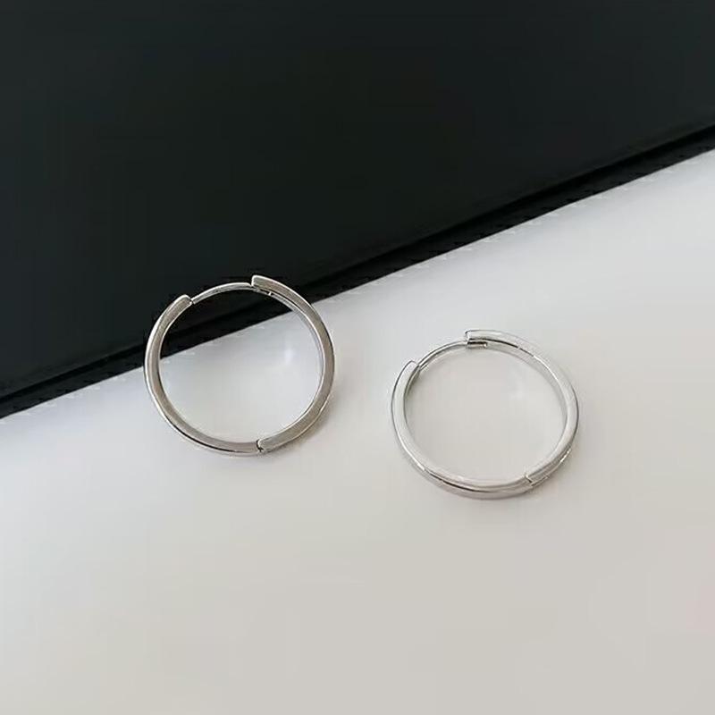 

Европейские и американские серьги-кольца в ретро-стиле: Элегантные, Простые, Роскошные серьги-кольца для женщин серебряный