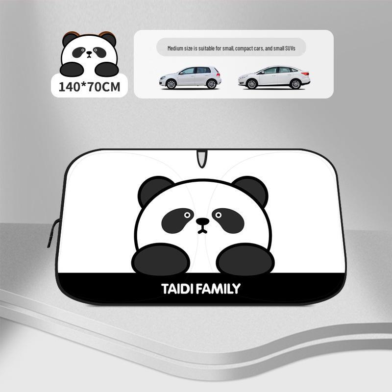 Car Cartoon Windshield Sunshade Heat Insulation Visor