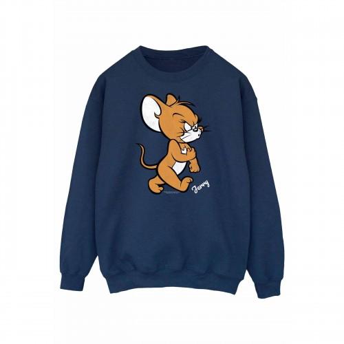 Tom and Jerry Damen Wütende Maus Baumwoll-Sweatshirt