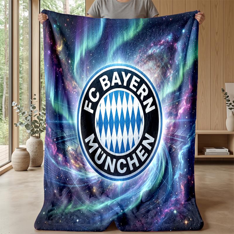 Bayern Munich Theme blanket Soft Flannel Blanket Plush Throw Blanket Cozy Sofa Bed Blanket for Home Decor