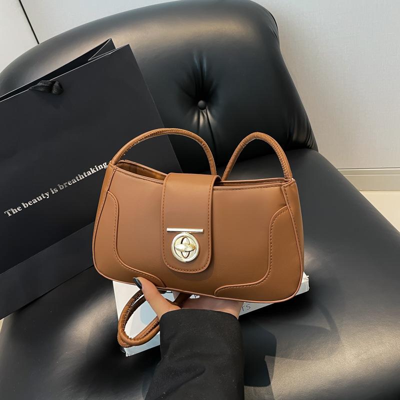 Women's High-end Shoulder Bag 2025 Winter New Versatile Ins Popular Niche Design Women's Bag Temperament This Year