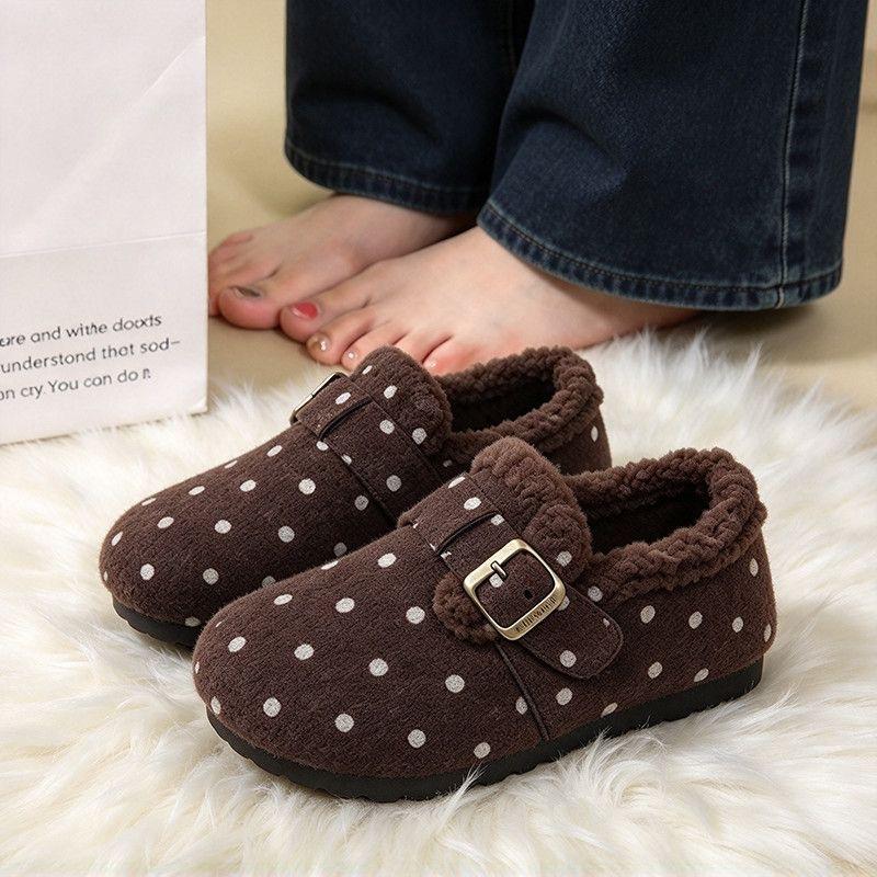 New Style Shoes - Winter and Autumn Cotton Women's Shoes, Comfortable and Lined with Padding.