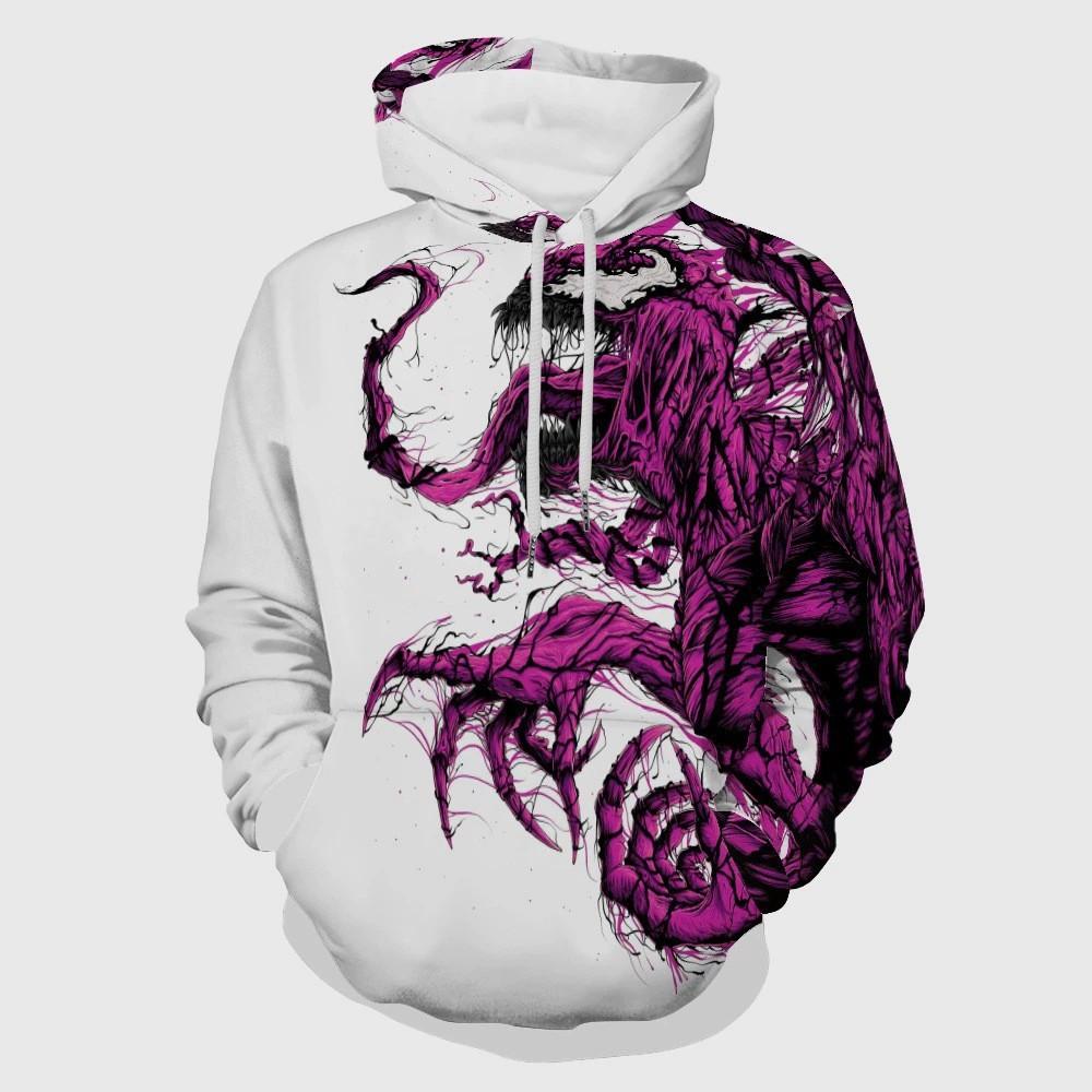  3D Digital Printing Men's and Women's Hoodies, Sweaters, Long Sleeves, Loose Spring and Autumn Clothes