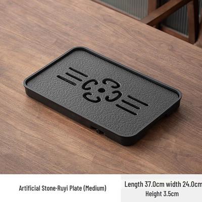 Mosi Life Ruyi Artificial Porcelain Stone Dry Bubble Tea Tray