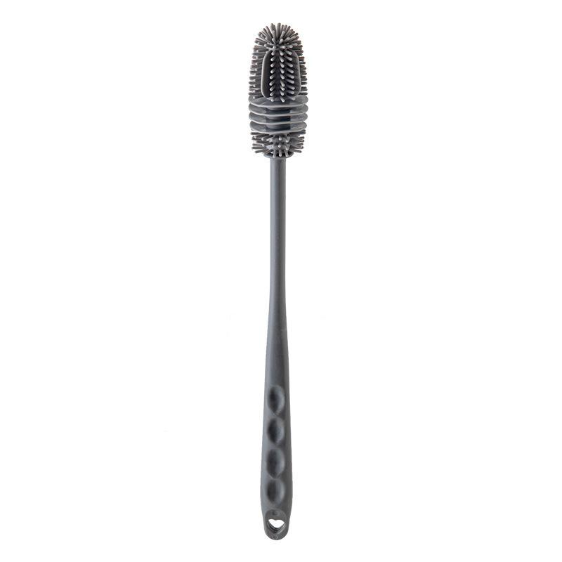 Silicone Long-handled Cup Brush Insulated Cup Cleaning Brush Long-handled Glass Cup