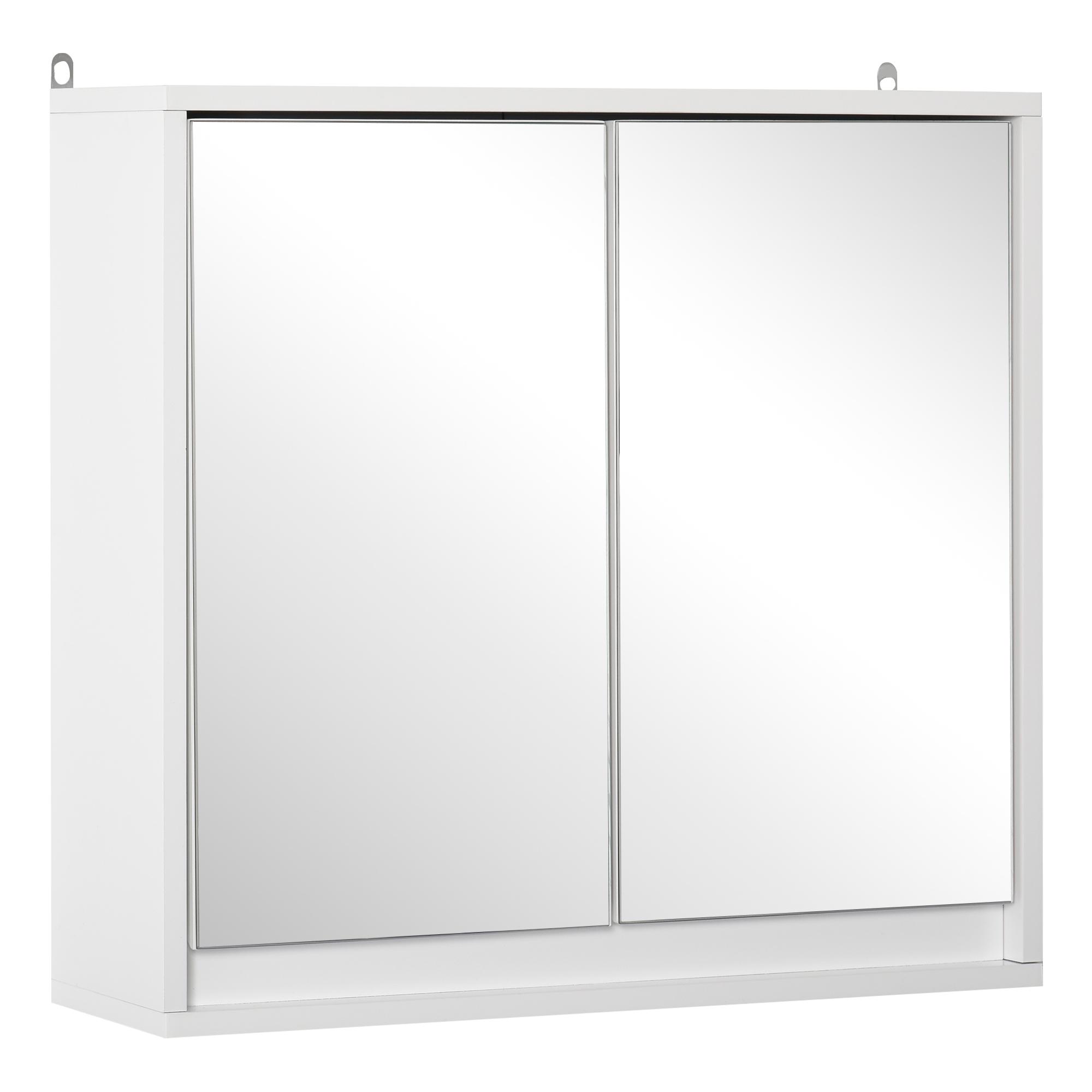 Bathroom Mirror Cabinet Wall Mounted Storage
