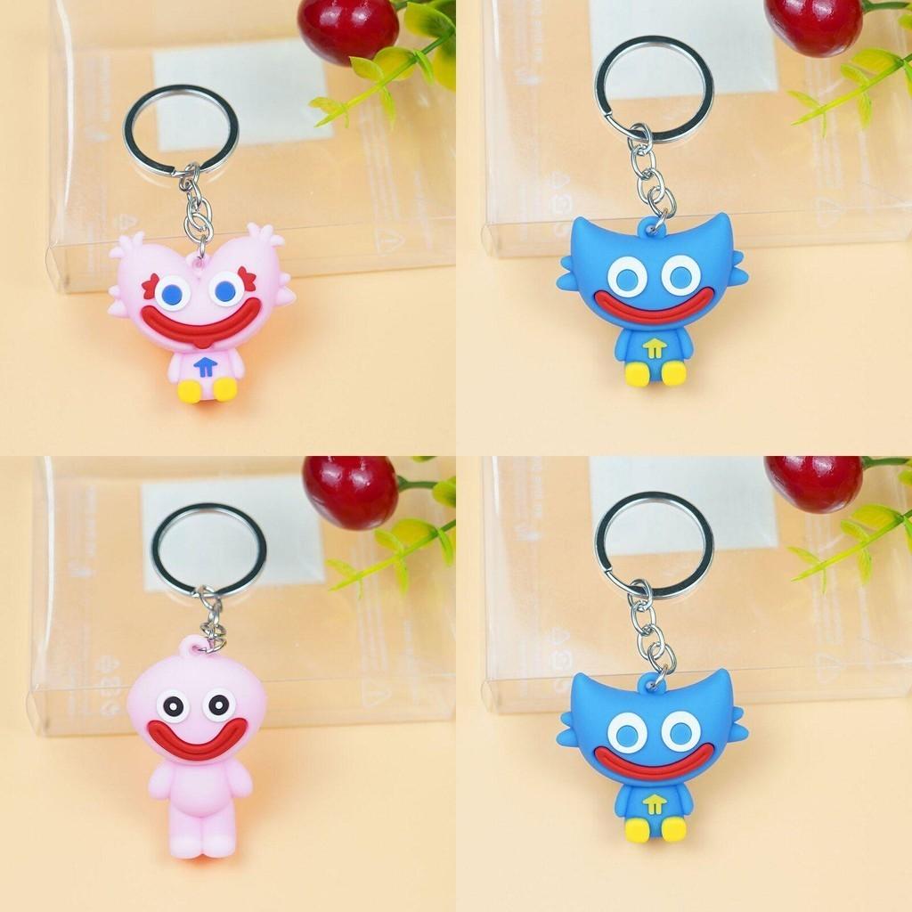 Stylish Poppy Playtime Silicone Keychain For Anime Lovers