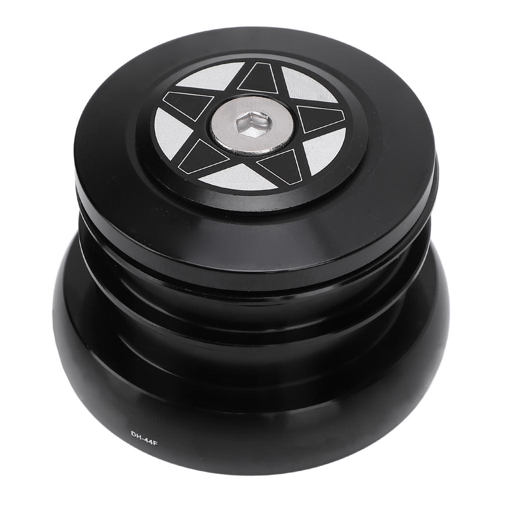 Bike Bearing Headset 44mm Straight Tube Aluminum Alloy CNC Cutting Process Cycling Headset Replacement