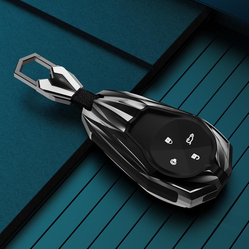Nio Key Case for ES6, ES8, EC6, ET7 - Car Buckle Shell for 21 Models - Men's Interior Accessories