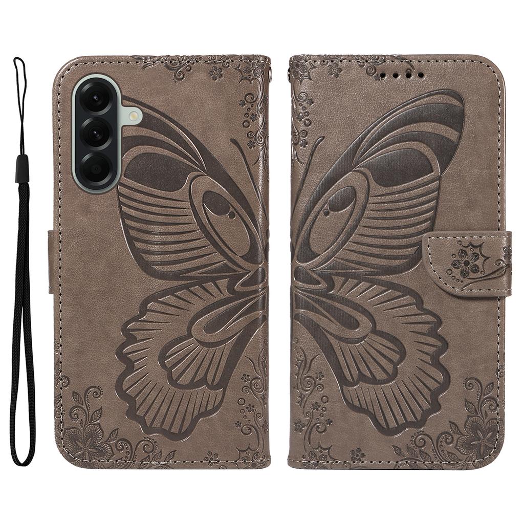 For Samsung Galaxy A57 5G Case Butterfly Pattern PU Leather Folio Flip Phone Cover