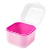 Plastic Sterilizer Box for Nail Art Tools Manicure Pedicure Storage Container with Double Layer Nail Drill Bits Cleaner
