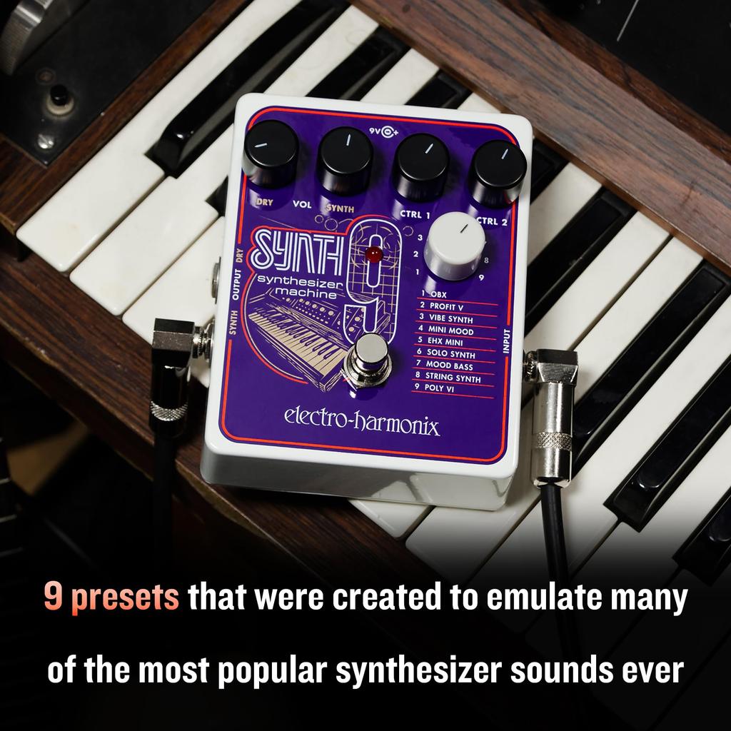 Electro-Harmonix SYNTH9 Synthesizer Machine