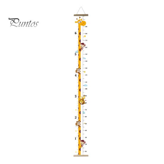 

Детская диаграмма роста, настенная линейка с рисунком животных из мультфильмов для мальчиков и девочек, настенная диаграмма для измерения роста детей, декор для спальни B