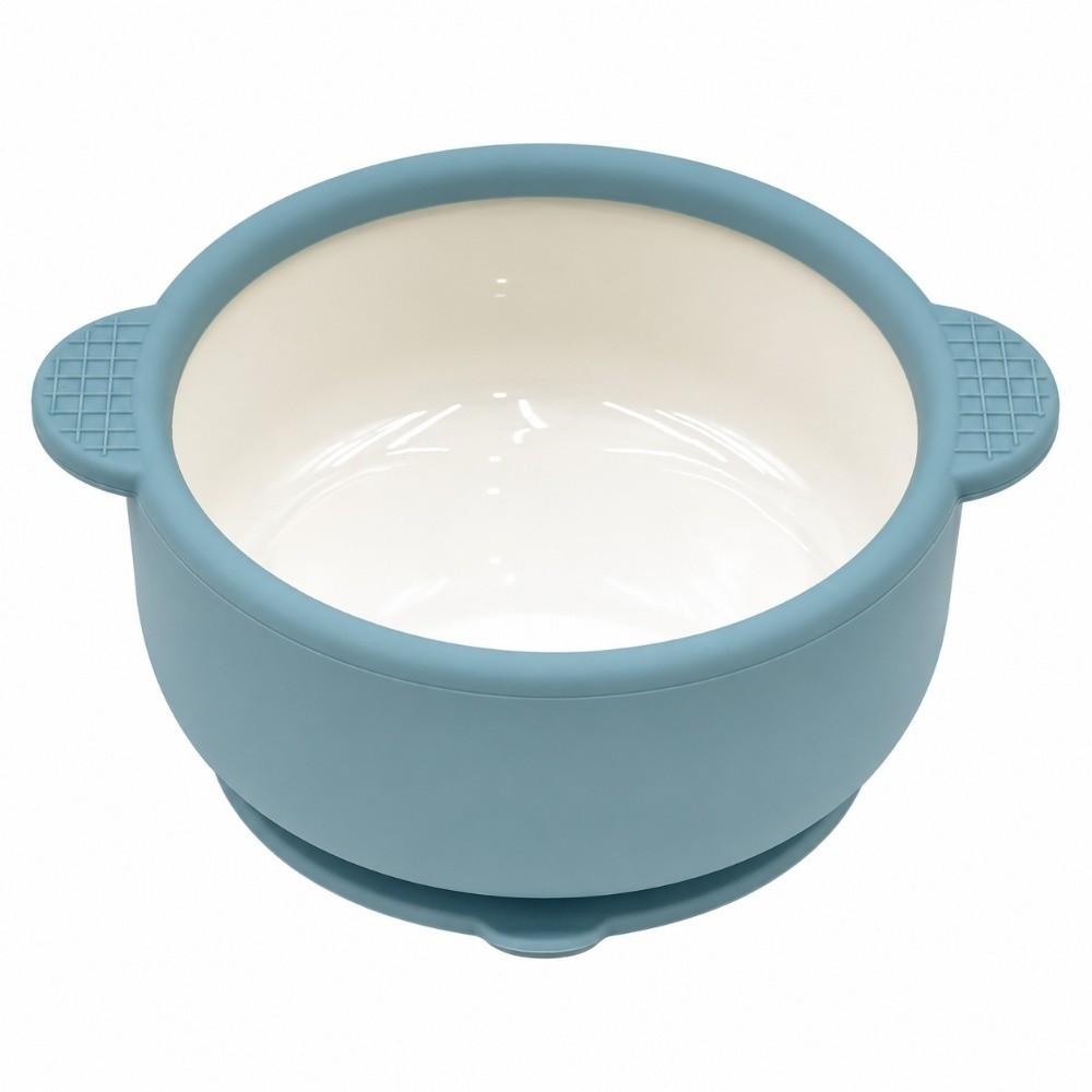 with Silicone Suction Cup Children's Complementary Food Bowl Ceramic Baby Dish Infant Training