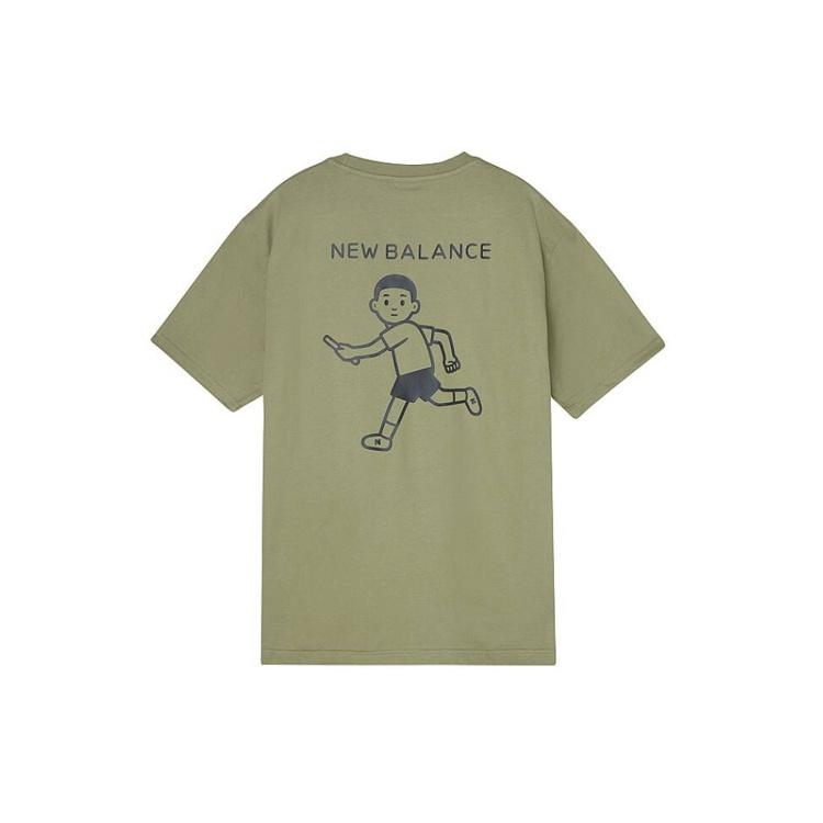 New Balance x Noritake Unisex Co-branded Nb Villain Pattern Army-Green AMT02378-OV XXL