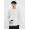 Also Stop Men's Layered V-Neck Long Sleeve Sweatshirt, 2025 Spring Loose Pullover, Light Mature Style