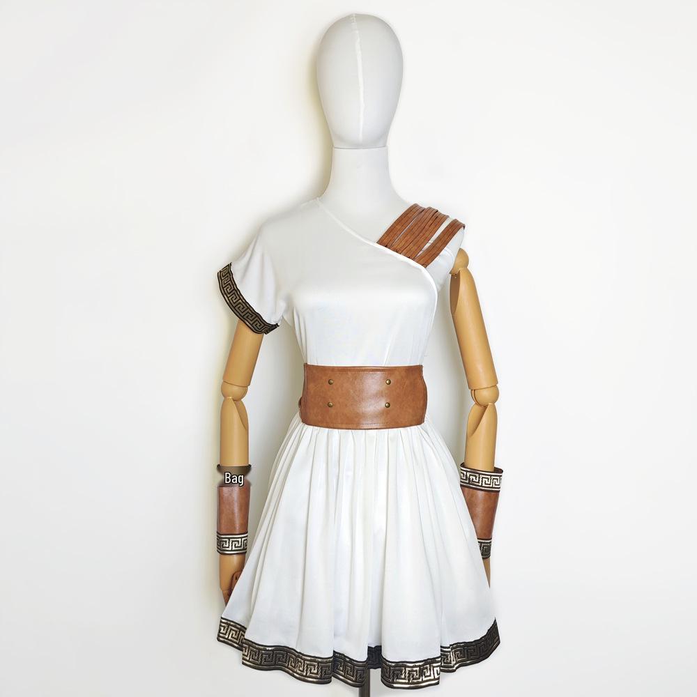 Halloween Ancient Roman & Greek Warrior Couple Costumes - Gladiator & Knight Theme
