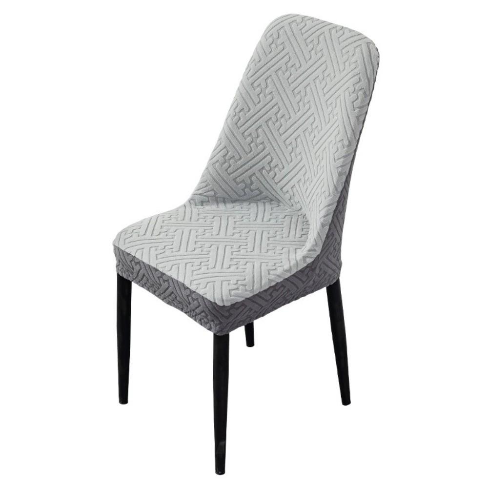 Anti-slip Jacquard Dining Chair Cover High-elastic Integrated Seat Cover  Wedding Party