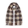 Liangsu Women's Faux Cashmere Heart Plaid Scarf