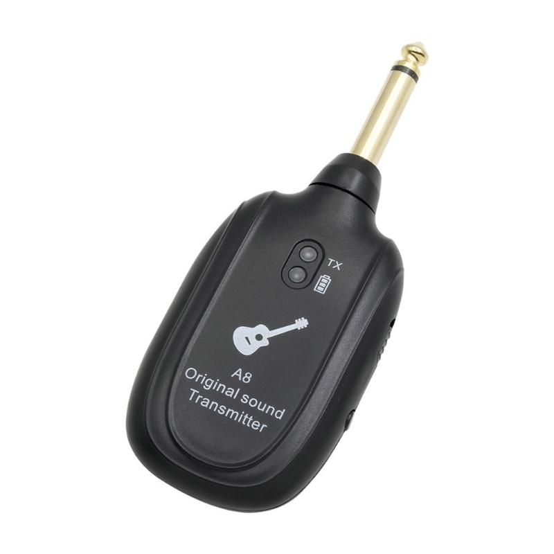 Wireless Guitar Transmitters Receiver UHF Wireless Guitar System Sound Wireless Transmitters Receiver for Guitar Bass