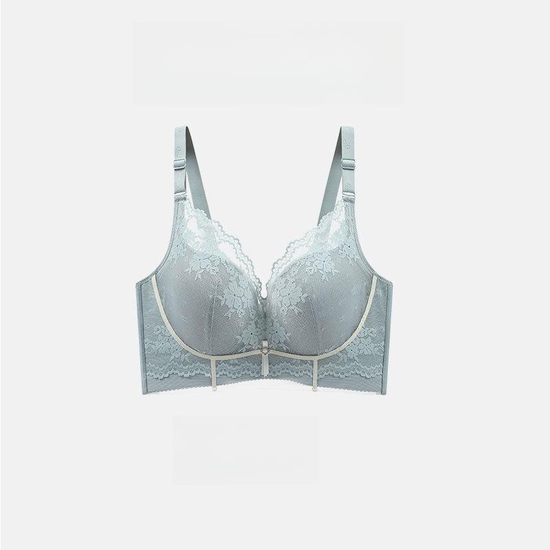 

Бюстгальтер с полной чашкой женский мягкий на косточках сексуальное кружево большой размер женский тонкий бюстгальтер удобный собирающий бюстгальтер складной бюстгальтер 48/110E зелёный
