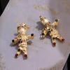 SKEDS Creative Cute Cartoon Topper Villain Brooch High-end Women Vintage Pin Fashion Corsage Design Accessories Exquisite Gifts
