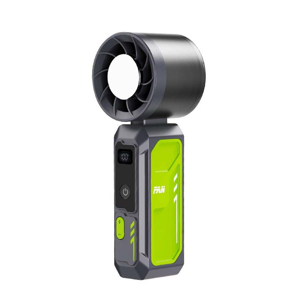 

Охлаждение Портативный Ручной Вентилятор Пауэрбанк Турбинный Мощный Вентилятор Для Путешествий Кемпинга зелёный